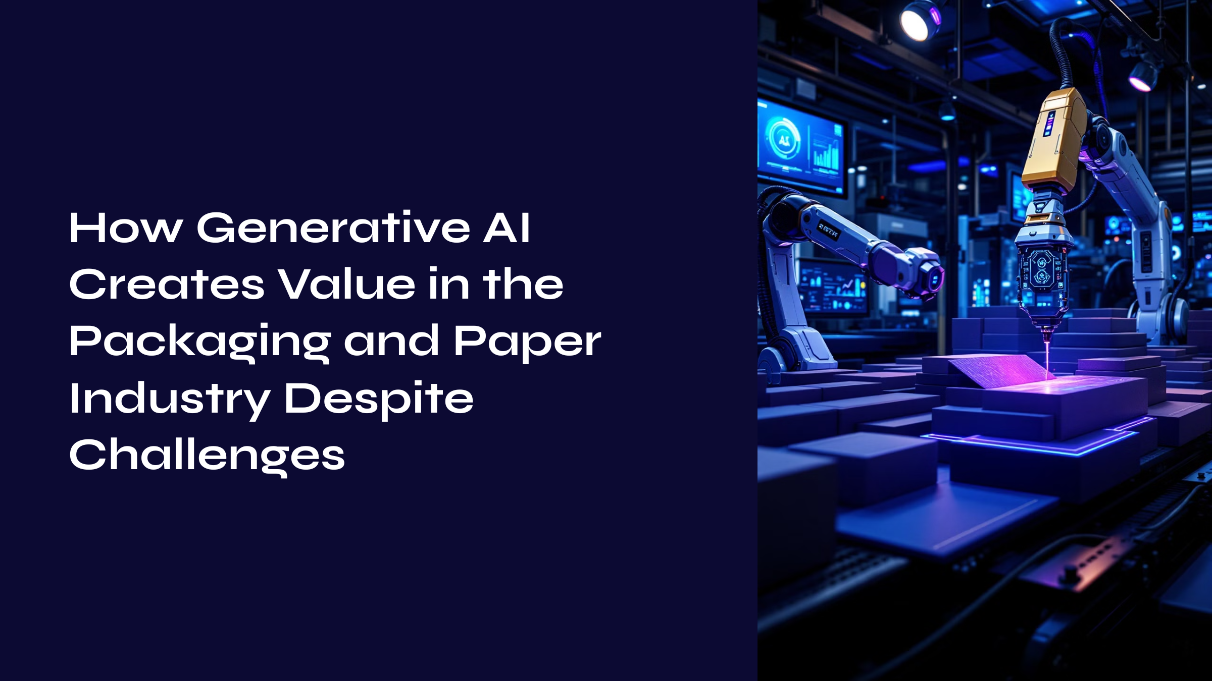 How Generative AI Creates Value in the Packaging and Paper Industry