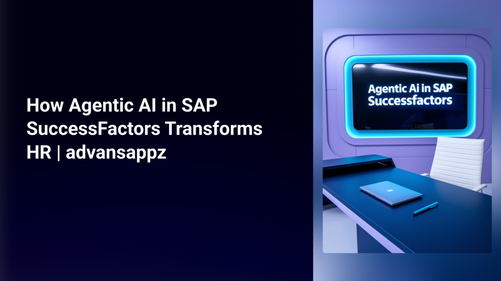 How Agentic AI in SAP SuccessFactors Transforms HR | advansappz
