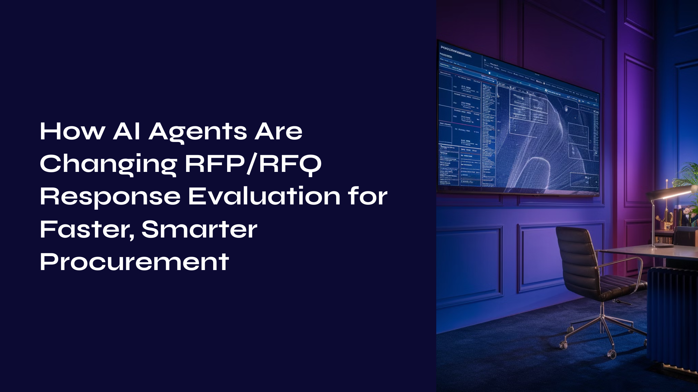 How AI Agents Are Changing RFP/RFQ Response Evaluation for Faster, Smarter Procurement